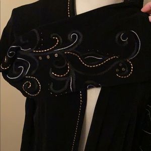 Chico’s Travelers metallic embroidery, size 3